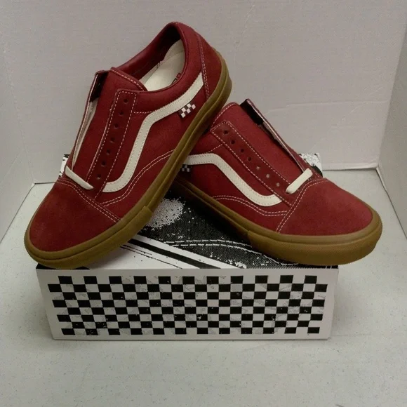 Vans Old Skool pro red/gum - Picture 6 of 8